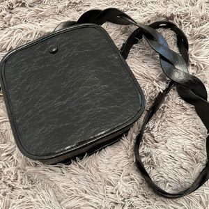 Black off-brand purse